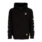 Grafische Hoodie X Staple Zwart Puma , Black , Heren