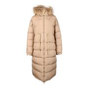 Piumino Twinset , Brown , Dames