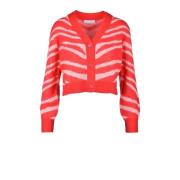 Rode Cardigan voor Vrouwen Weili Zheng , Red , Dames