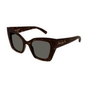 Elegante Leren Schoudertas Saint Laurent , Brown , Unisex