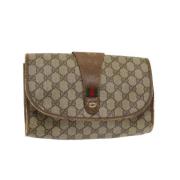 Pre-owned Plastic gucci-bags Gucci Vintage , Beige , Dames