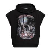 Mouwloze sweatshirt Dsquared2 , Black , Heren