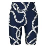 Korte Broek Rw Aop Rope Fitted Short Tommy Hilfiger , Blue , Dames