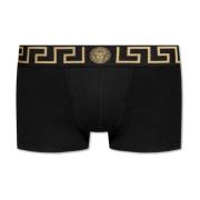 Katoenen boxershorts Versace , Black , Heren