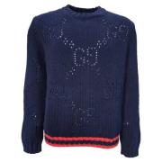 Wool tops Gucci , Blue , Heren