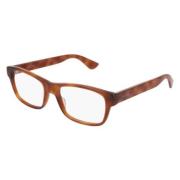 Stijlvolle Brilmontuur Gg0006O Gucci , Brown , Unisex