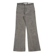 Gebleekte Denim Boot Cut Jeans Our Legacy , Green , Dames