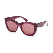 Elegante Zwarte Jurk Mm0090 Max Mara , Purple , Unisex