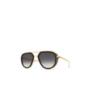 Stijlvolle Cypress Zonnebril voor jou Mykita , Black , Unisex