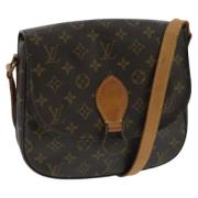 Pre-owned Canvas louis-vuitton-bags Louis Vuitton Vintage , Brown , Da...