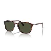 Klassieke zonnebril met zwarte montuur Persol , Multicolor , Unisex