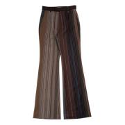 Multicolor Gestreepte Flared Broek Vivienne Westwood , Multicolor , Da...