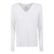 Witte T-shirts en Polos, Gemaakt in Italië Majestic Filatures , White ...