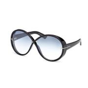 Stijlvolle Zonnebril voor Trendy Look Tom Ford , Black , Unisex