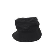 Pre-owned Fabric hats Prada Vintage , Black , Dames