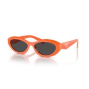 Stijlvolle zonnebril voor je look Prada , Orange , Unisex