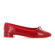 Bordeaux Platte Ballerina Schoenen Christian Louboutin , Red , Dames