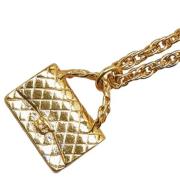 Pre-owned Metal necklaces Chanel Vintage , Yellow , Dames