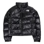 Retro Nuptse-jas in zwart The North Face , Black , Dames