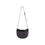 Geweven Crossbody Bag Alix The Label , Black , Dames