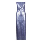 Phoenix Strapless Jurk The New Arrivals Ilkyaz Ozel , Purple , Dames