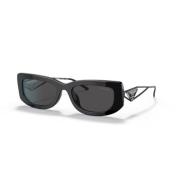 Stijlvolle zonnebril voor jouw look Prada , Black , Unisex