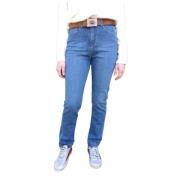 Colette Straight Leg Jeans Denim Studio , Blue , Dames