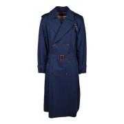 Trench Vivienne Westwood , Blue , Heren