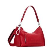 Polyurethaan Handtas Dames Collectie Desigual , Red , Dames