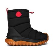 Trailgrip Apres Sneeuwlaarzen Zwart Logo Moncler , Black , Heren