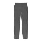 Wollen broek Moschino , Gray , Dames