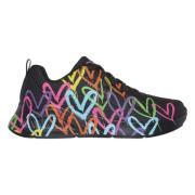 Uno Lite - Hart Van Sneakers Skechers , Multicolor , Dames