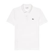 Slim Fit Polo Shirt Lacoste , White , Heren