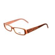 Bicolor Plastic Brilmonturen voor Vrouwen Fendi , Brown , Dames