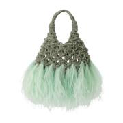 Mini Plumes Hibourama , Green , Dames