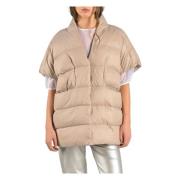 Innovatieve Puffer Cape Jas Canadian Classics , Beige , Dames