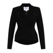 Double-breasted blazer Alaïa , Black , Dames