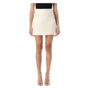 Parel Trim Mini Rok Room Self Portrait , Beige , Dames