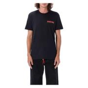 Zwart Box Logo T-Shirt Marni , Black , Heren