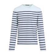 Blauw T-shirt Moderne Stijl Acne Studios , Blue , Heren