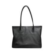 Stijlvolle Tote Tas Poche Paris , Black , Dames