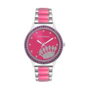 Multicolor Metalen Horloge Roze Wijzerplaat Juicy Couture , Multicolor...