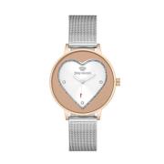 Zilver Roestvrij Stalen Analoge Kwarts Horloge Juicy Couture , Gray , ...