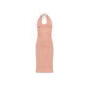 Rugloze jurk Dsquared2 , Pink , Dames