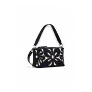 Stijlvolle Polyethyleen Handtas Dames Collectie Desigual , Black , Dam...