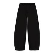 Wijde broek Dsquared2 , Black , Dames