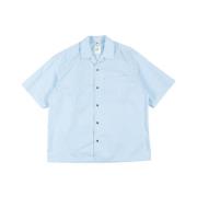 Scribble Patch Kurt Shirt Oamc , Blue , Heren