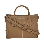 Leren tas Tod's , Brown , Dames