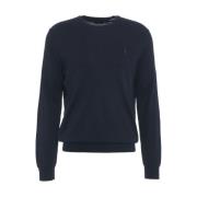 Blauwe Gebreide Kleding Aw24 voor Mannen Polo Ralph Lauren , Blue , He...