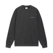 Sweatshirt Alphabet Travertine Vintage Black Filling Pieces , Black , ...